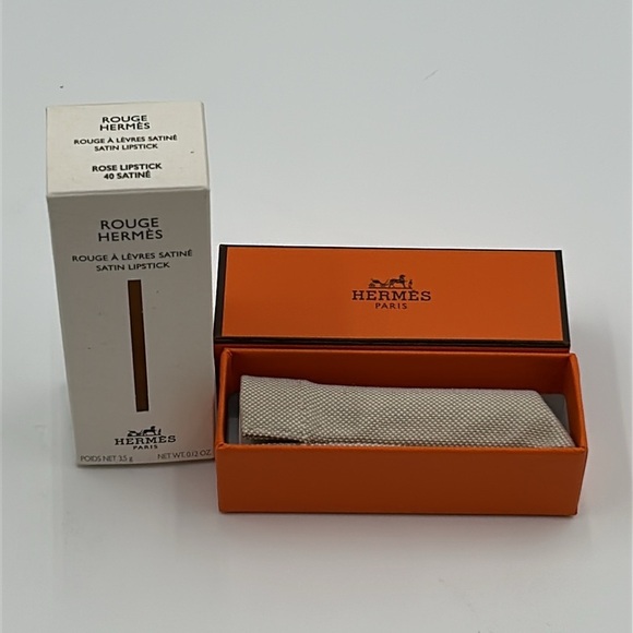 2424- Hermès Rose Lipstick 40 Satinè NWT - Picture 5 of 7